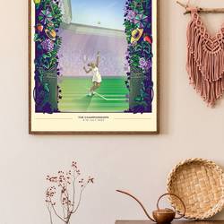 The Championships Wimbledon Poster 2023 Poster Meaningful Gift For Family Gift For Boyfriend Valentine Gift Birthday Gift Holiday Gift