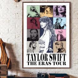 The Eras Tour Poster, Taylor The Eras Tour Poster Meaningful Gift For Family Gift For Boyfriend Valentine Gift Birthday Gift Holiday Gift