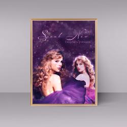 Taylor Speak Now Poster Meaningful Gift For Family Gift For Boyfriend Valentine Gift Birthday Gift Holiday Gift
