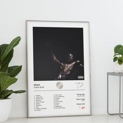 Travis Poster - Utopia Album Cover Poster Meaningful Gift For Family Gift For Boyfriend Valentine Gift Birthday Gift Holiday Gift