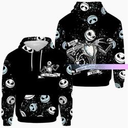 Rock Paper Scissors Jack Skellington Hoodie, Personalized Hoodie, Nightmare Before