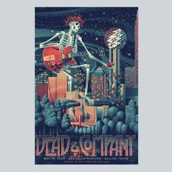Dead & Company May 26 2023 Dos Equis Pavilion Dallas TX Music Poster Meaningful Gift For Family Gift For Boyfriend Valentine Gift Birthday Gift Holiday Gift