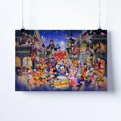 Vintage Mickey Mouse Poster Meaningful Gift For Family Gift For Boyfriend Valentine Gift Birthday Gift Holiday Gift