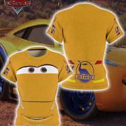 Cars Costume Shirt, Matching Car Shirts, Cars Movie 3D Shirt Meaningful Gift For Family Gift For Boyfriend Valentine Gift