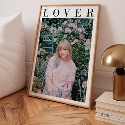 Taylor Lover Album Aesthetic Poster Meaningful Gift For Family Gift For Boyfriend Valentine Gift Birthday Gift Holiday Gift