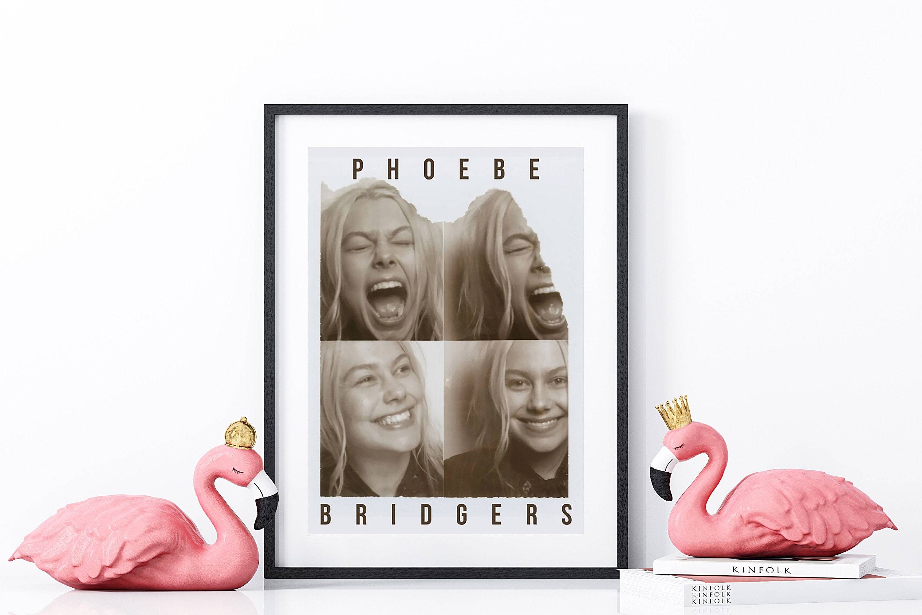 Phoebe Bridgers Poster, Funny Face Poster Meaningful Gift For Family Gift For Boyfriend Valentine Gift Birthday Gift Holiday Gift