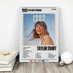 1989 Taylo version Album Poster Meaningful Gift For Family Gift For Boyfriend Valentine Gift Birthday Gift Holiday Gift