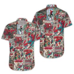 Spider-Man Hawaiian Shirt Gift For Your Girlfriend Boyfriend Gift For Love Gift For Friend Best Valentine Present Holiday Gift