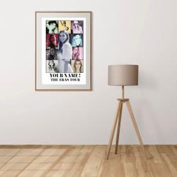 Personalised Taylor Eras Tour Poster Meaningful Gift For Family Gift For Boyfriend Valentine Gift Birthday Gift Holiday Gift