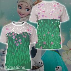 Snow Characters Cosplay Costume Shirt, Halloween Costume 3D Shirt Meaningful Gift For Family Gift For Boyfriend Valentine Gift