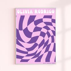 Olivia Rodrigo Guts World Tour | Olivia Rodrigo Guts Poster Meaningful Gift For Family Gift For Boyfriend Valentine Gift Birthday Gift Holiday Gift