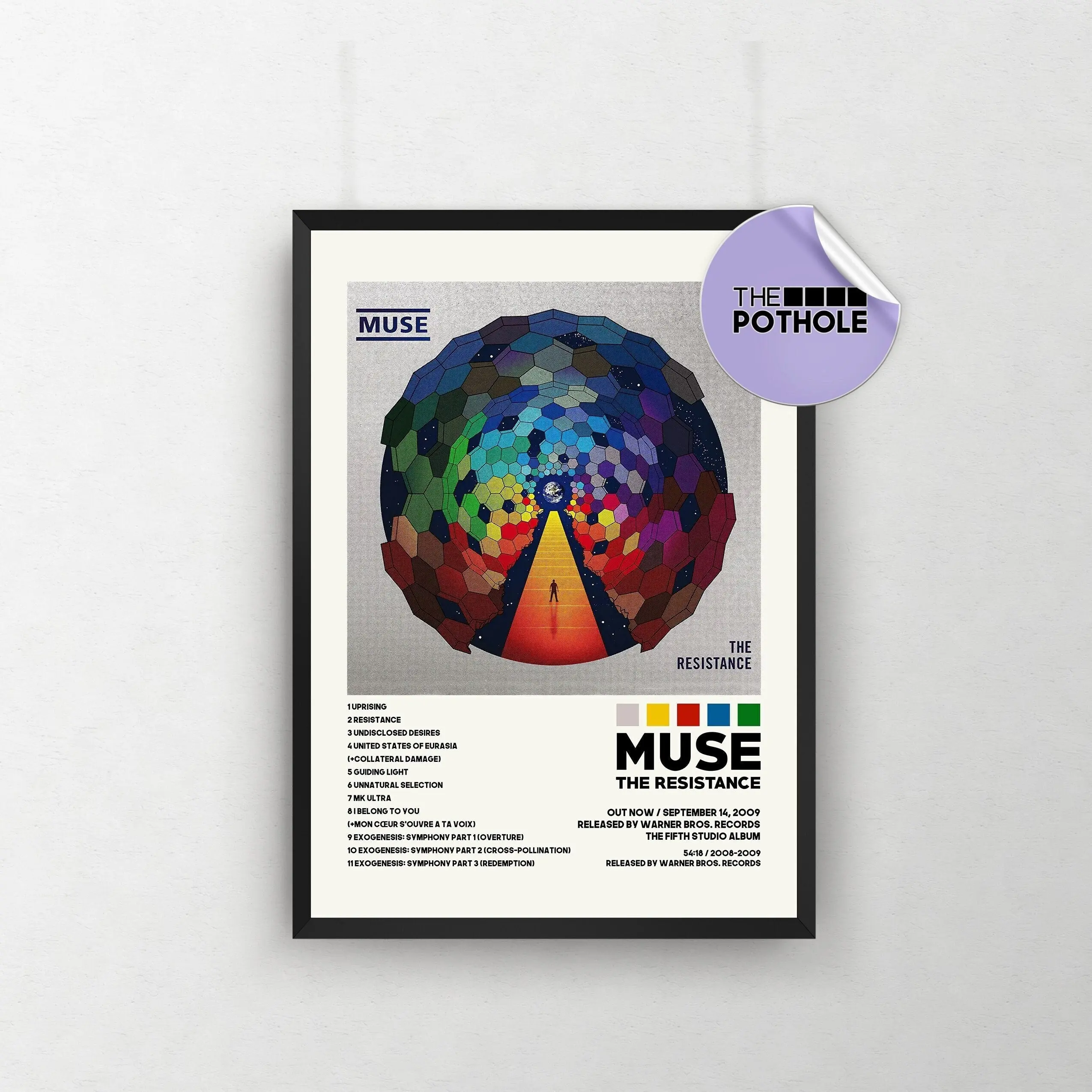 Muse Posters / The Resistance Poster / Muse, Album Cover Poster Meaningful Gift For Family Gift For Boyfriend Valentine Gift Birthday Gift Holiday Gift