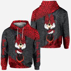 Custom Minnie Hoodie, Customized Minnie Hoodie