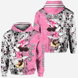 Pinky Minnie Hoodie Customized Minnie Hoodie