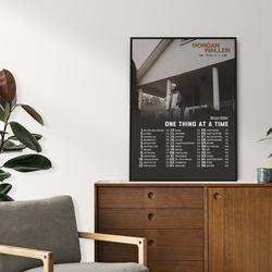Wallen Western Poster One Thing At A Time Album Poster Meaningful Gift For Family Gift For Boyfriend Valentine Gift Birthday Gift Holiday Gift
