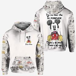 Custom Name Mickey Hoodie Personalized Mickey Hoodie