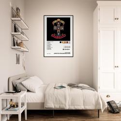 Guns N' Roses Appetite For Destruction Album Poster Meaningful Gift For Family Gift For Boyfriend Valentine Gift Birthday Gift Holiday Gift