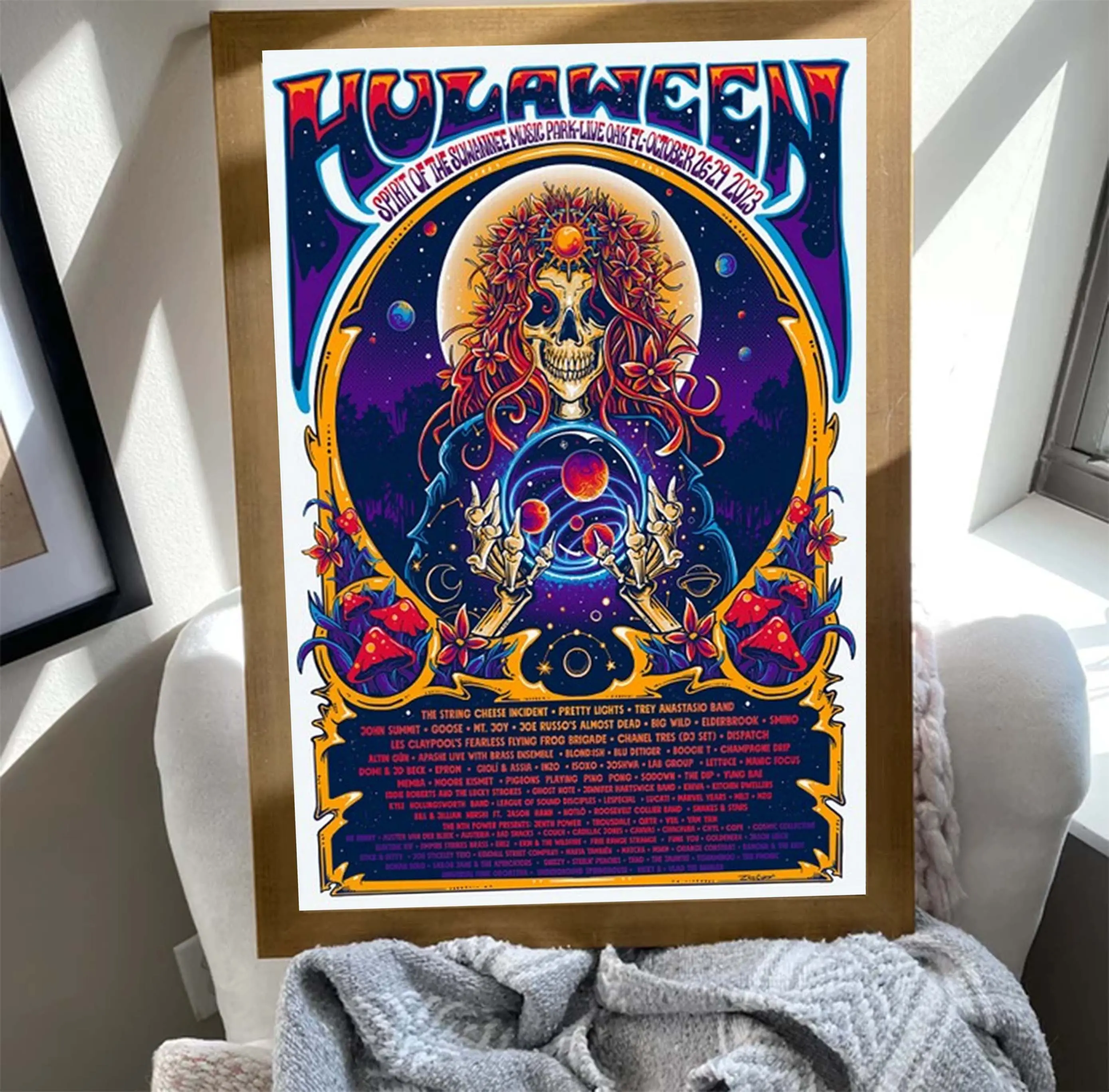 Suwannee Hulaween 2023 Suwannee Music Park Live Oak, FL Poster Meaningful Gift For Family Gift For Boyfriend Valentine Gift Birthday Gift Holiday Gift