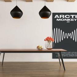 Artic Monkeys Album Poster | AM Album Poster Meaningful Gift For Family Gift For Boyfriend Valentine Gift Birthday Gift Holiday Gift