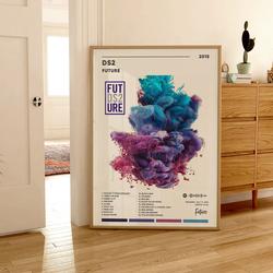 Future DS2 Album Cover Poster, Future Poster Meaningful Gift For Family Gift For Boyfriend Valentine Gift Birthday Gift Holiday Gift