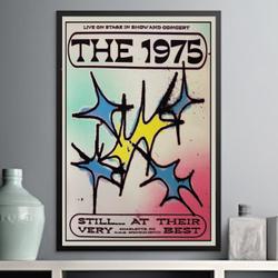 The 1975 Tour Charlotte, NC October 20 2023 Poster Meaningful Gift For Family Gift For Boyfriend Valentine Gift Birthday Gift Holiday Gift