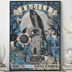 Hozier Nov 3, 2023 LAS VEGAS Toru POSTER, Music Tour Poster Meaningful Gift For Family Gift For Boyfriend Valentine Gift Birthday Gift Holiday Gift
