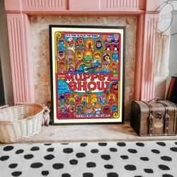 The Muppet Show Its Time To Light The Lights poster Meaningful Gift For Family Gift For Boyfriend Valentine Gift Birthday Gift Holiday Gift