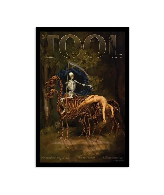 Tool Nov 1, 2023 Fiserv Forum, Milwaukee, WI Show Poster Meaningful Gift For Family Gift For Boyfriend Valentine Gift Birthday Gift Holiday Gift