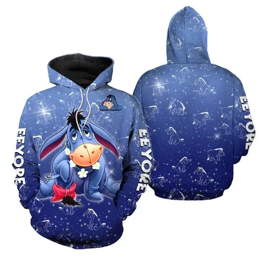 I'm A Big Fan Of Eeyore Never Too Old For Eeyore Disney Hoodie