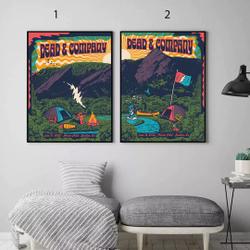 2022 Dead and Company Folsom Tour Poster Meaningful Gift For Family Gift For Boyfriend Valentine Gift Birthday Gift Holiday Gift