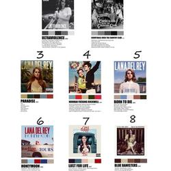 Lana Del Ray Album Poster Meaningful Gift For Family Gift For Boyfriend Valentine Gift Birthday Gift Holiday Gift