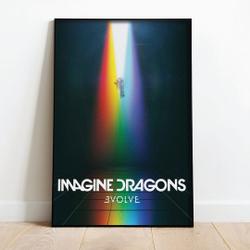 Imagine Dragons - Evolve Poster Meaningful Gift For Family Gift For Boyfriend Valentine Gift Birthday Gift Holiday Gift