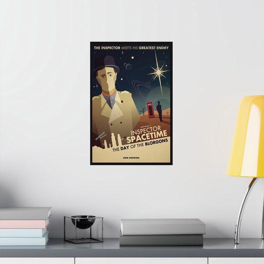 Inspector Spacetime: Day of the Blorgons Premium Matte Vertical Poster Meaningful Gift For Family Gift For Boyfriend Valentine Gift Birthday Gift Holiday Gift