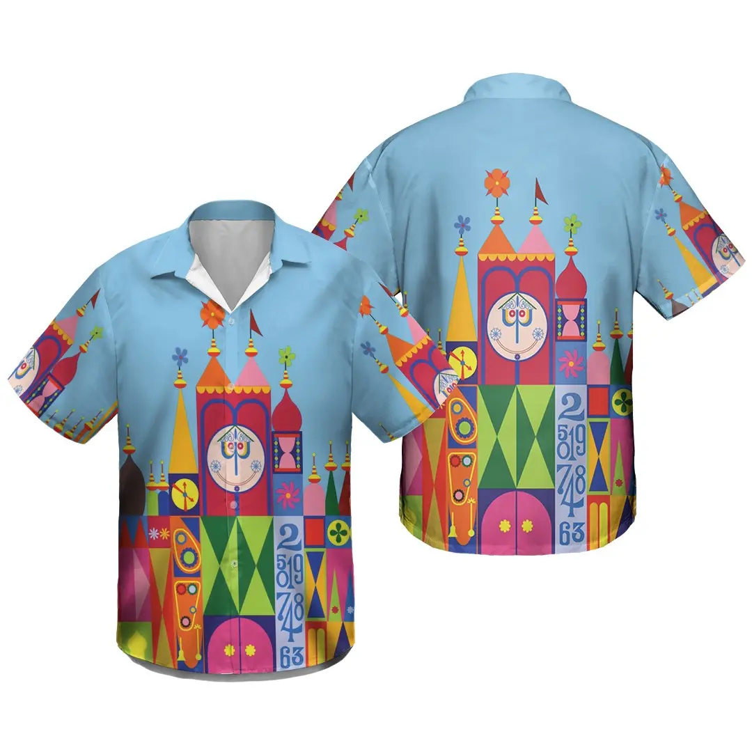 It's A Small World Disney Parks Inspired Hawaiian Shirt Gift For Your Girlfriend Boyfriend Gift For Love Gift For Friend Best Valentine Present Holiday Gift