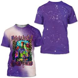 its just a bunch of hocus pocus sublimation 3D t-shirt Meaningful Gift For Family Gift For Boyfriend Valentine Gift