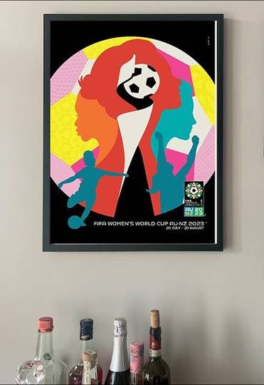 Women's World Cup 2023 Poster Meaningful Gift For Family Gift For Boyfriend Valentine Gift Birthday Gift Holiday Gift