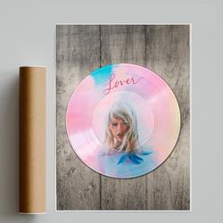 Poster Printed on a Real Vintage Vinyl Record is a Wonderful Home Decor and Unique Gift Idea for any occasion Album Cover Art Meaningful Gift For Family Gift For Boyfriend Valentine Gift Birthday Gift Holiday Gift