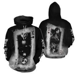 Jack Skellington And Sally Couple Hoodie