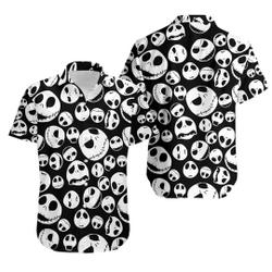 Jack Skellington Hawaiian Shirt Gift For Your Girlfriend Boyfriend Gift For Love Gift For Friend Best Valentine Present Holiday Gift