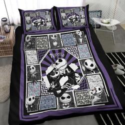 Jack Skellington Bedding Set Gift For Your Girlfriend Boyfriend Gift For Love Gift For Friend Best Valentine Present Holiday Gift