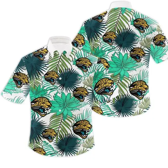 Jacksonville jaguars hawaiian shirt flower summer 2022 Gift For Your Girlfriend Boyfriend Gift For Love Gift For Friend Best Valentine Present Holiday Gift