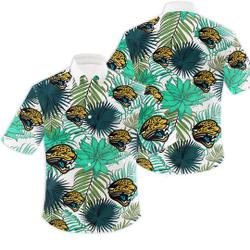 Jacksonville jaguars hawaiian shirt flower summer 2022 Gift For Your Girlfriend Boyfriend Gift For Love Gift For Friend Best Valentine Present Holiday Gift