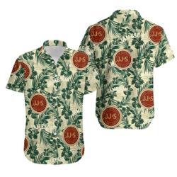 Jameson Hawaiian Tropical Flower Pattern Jameson Baseball Shirt Gift For Your Girlfriend Boyfriend Gift For Love Gift For Friend Best Valentine Present Holiday Gift