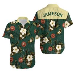 Jameson Irish Whiskey Hawaiian Shirt Gift For Your Girlfriend Boyfriend Gift For Love Gift For Friend Best Valentine Present Holiday Gift