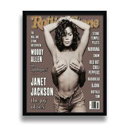 Janet Jackson Rolling Stone Poster Meaningful Gift For Family Gift For Boyfriend Valentine Gift Birthday Gift Holiday Gift