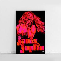 Janis Joplin Vintage Poster Premium Matte Vertical Poster Meaningful Gift For Family Gift For Boyfriend Valentine Gift Birthday Gift Holiday Gift
