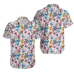 Jaq, Gus, & Sewing Friends Disney Cinde Hawaiin Shirt Gift For Your Girlfriend Boyfriend Gift For Love Gift For Friend Best Valentine Present Holiday Gift