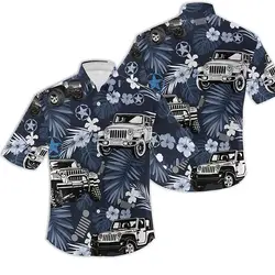 Jeep Car Fashion Hawaiian Shirt Gift For Your Girlfriend Boyfriend Gift For Love Gift For Friend Best Valentine Present Holiday Gift
