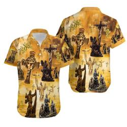 Jesus Is My Savior Unisex Hawaiian Shirt Gift For Your Girlfriend Boyfriend Gift For Love Gift For Friend Best Valentine Present Holiday Gift