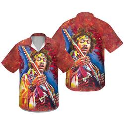 Jimi Hendrix Hawaiian Shirt Gift For Your Girlfriend Boyfriend Gift For Love Gift For Friend Best Valentine Present Holiday Gift
